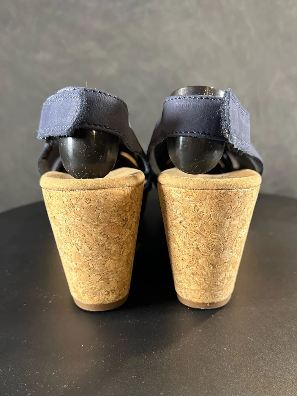 Clarks comfortable navy